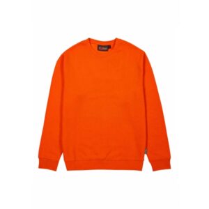upower ombo sudadera de cuello redondo talla xl comodidad y durabilidad, polialgodon suave, resistencia a lavados, ajuste comodo, detalles de punto elastico, versatilidad laboral color naranja