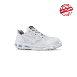 upower june o calzado de seguridad ligeros talla 36 empeine ultra transpirable, puntal de composite, suela antideslizante, proteccion s1 fo sr color blanco