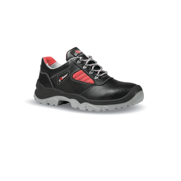 upower mauna l calzado de seguridad bajos talla 41 empeine cuero hidrofugo, puntal acero, antiperforacion, antideslizante, suela pu/pu, proteccion s3 fo sr color negro