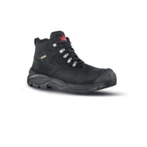 upower dude gtx s botines de seguridad talla 36 empeine nubuck natural, impermeable y transpirable, puntal composite, antiperforacion, suela antideslizante, proteccion s7s ci fo sr color negro