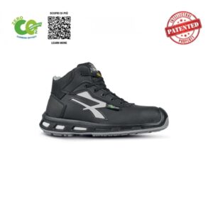 upower coast uk s esd calzado de seguridad talla 35 puntera airtoe composite, antiperforacion, transpirables, antideslizante, proteccion s3s ci fo sr color negro