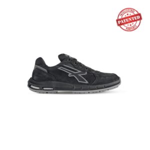 upower shedir plus s esd calzado de seguridad altos talla 36 cuero nubuck resistente al agua, puntera de aluminio, suela antideslizante con inserto anti fatiga, proteccion s3s ci fo sr color negro