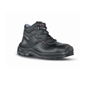 upower jena rs s calzado de seguridad botines talla 42 empeine piel hidrofugo, inserciones mesh transpirable, puntal airtoe composite, antiperforacion, antideslizante, suela resistente color negro