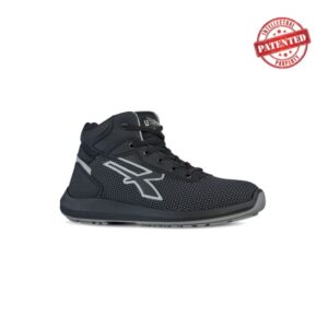 upower velar s esd calzado de seguridad talla 39 puntera airtoe aluminium, antipinchazos, resistente a la abrasion, alta transpirabilidad, suela pu/pu high rebound color negro