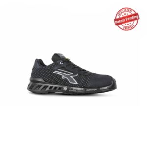 upower logan s esd calzado de seguridad bajos talla 44 proteccion s3s ci fo sr, sistema anti perforacion, suela antideslizante, resistente al aceite, transpirables, ultraligeros color negro