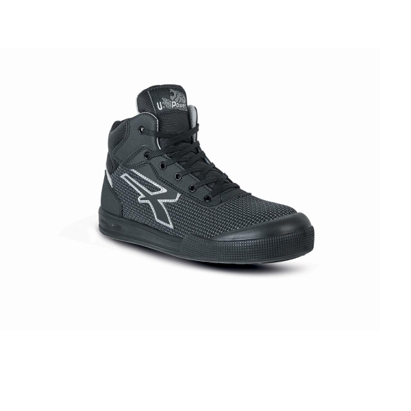 upower bob s esd calzado de seguridad alta resistencia talla 35 antideslizantes, antiaceite, puntera airtoe aluminium, sistema antiperforacion, plantilla amovible wow, proteccion s3s ci fo sr color negro