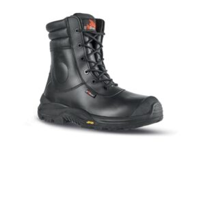 upower leopard uk s botas de seguridad talla 40 empeine piel hidrofugo, puntal composite, antiperforacion, antideslizante, suela pu vibram, proteccion s3s ci hi hro fo sr color negro