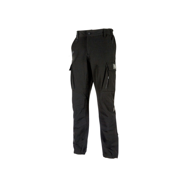 upower trek pantalones tecnicos cargo talla 4xl elasticidad cuatro direcciones, repelentes a liquidos, transpirables, secado rapido, refuerzos resistentes, detalles reflectantes color negro