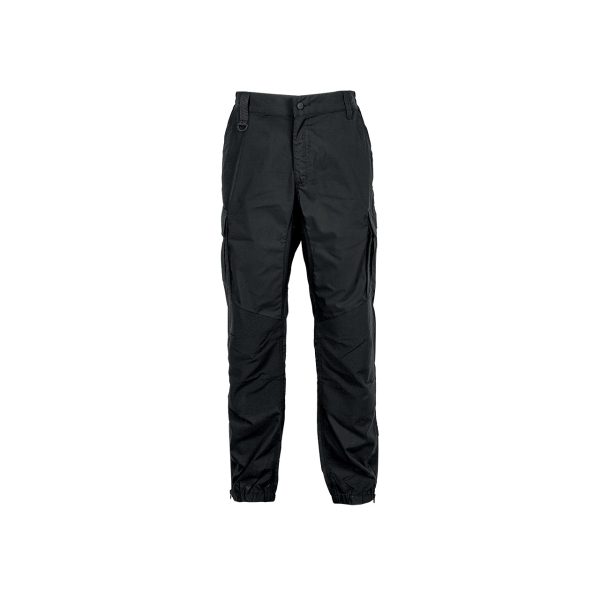 upower hike pantalones cargo tecnicos talla m estilo jogging, tejido ripstop elastico, paneles elasticos, cierre antirayaduras, multiples bolsillos, refuerzos en rodillas, insertos reflectantes color negro