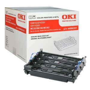 oki c301/c511/mc352/mc362 tambor de imagen original 44968301 (drum)