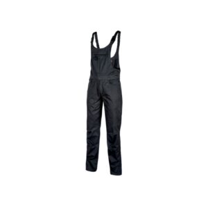 upower atene peto de trabajo resistente talla s comodidad y funcionalidad, tejido poli algodon mechanical stretch, multiples bolsillos, lavable a alta temperatura, ajuste personalizado color negro carbon