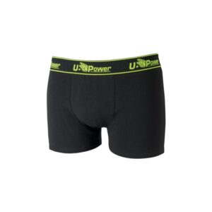 upower boxer calzoncillos boxer de algodon suave talla s elastico resistente, ajuste duradero, material transpirable y resistente al lavado, paquete de tres color negro carbon
