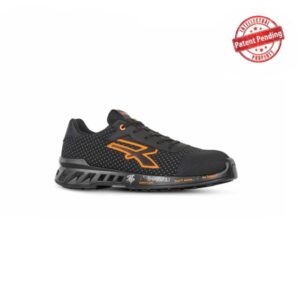 upower peter s esd calzado de seguridad bajos talla 43 proteccion puntera anti abrasion, suela antideslizante antiaceite, puntera airtoe aluminium, plantilla antiperforacion, clase s3s ci fo sr color negro/naranja