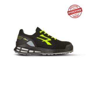 upower elvis s esd calzado de seguridad innovador talla 37 empeine transpirable, puntera airtoe aluminium, sistema antiperforacion, propiedades antideslizantes y antiestaticas color negro/verde