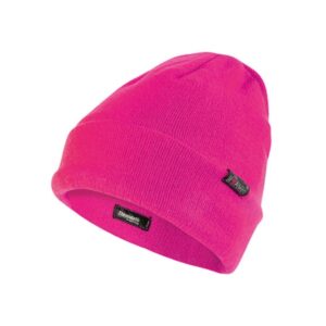 upower one gorro de invierno en thinsulate talla unica alta calidez, resistencia en condiciones frias, linea plus, material acrilico color rosa fluorescente