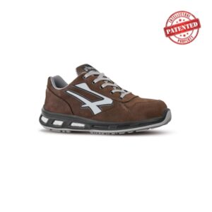 upower tiki s esd calzado de seguridad bajos talla 44 cuero nubuck resistente, puntera de aluminio, hidrofugos, antiarrugas, suela antideslizante, proteccion s3s ci fo sr color marron