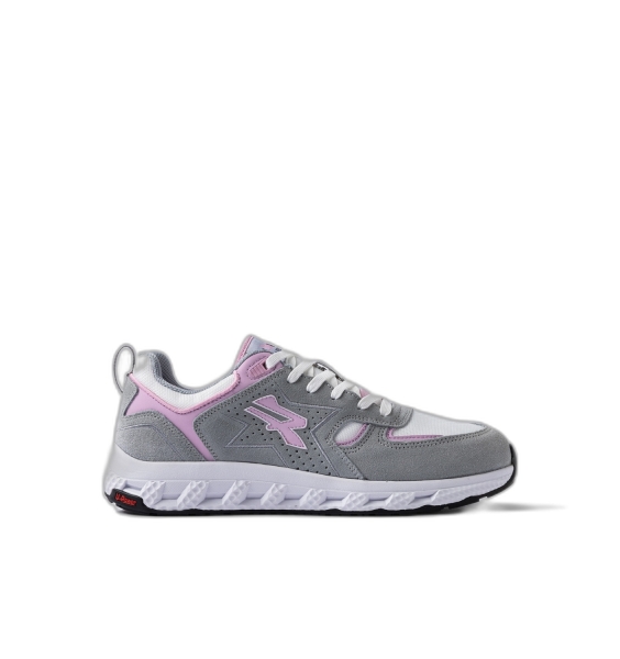 upower jackie calzado de seguridad bajo talla 36 proteccion ob e fo sr color gris/rosa