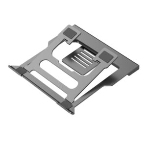 coolbox atrildock soporte para portatil hasta 17" 3x usb 3.0, hdmi, rj45, usb c pd aluminio plegable gomas antideslizantes color gris