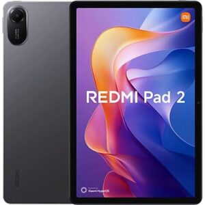 xiaomi redmi pad 2 4g tablet 11" 2.5k 90hz 8/256gb wifi+4g bluetooth camara 8mp bateria 9000mah carga rapida de 18w color gris