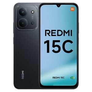 xiaomi redmi 15c smartphone pantalla 6.9" 4gb 256gb camara principal 50mp bateria 6000mah color negro