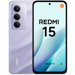 xiaomi redmi 15 smartphone pantalla 6.9" 6gb 128gb camara principal 50mp bateria 7000mah color purpura