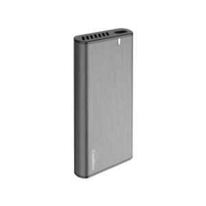 coolbox minichase ns31 carcasa externa ssd m.2 nvme/sata usb c 3.2 gen2 aluminio color gris
