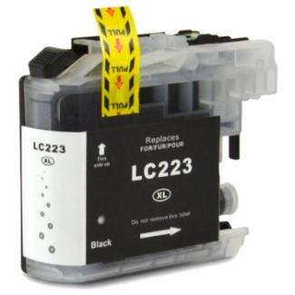 brother lc223/lc221 negro cartucho de tinta generico reemplaza lc223bk/lc221bk