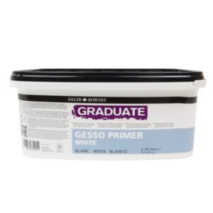 daler rowney graduate gesso imprimacion bote de plastico 3.78l color blanco