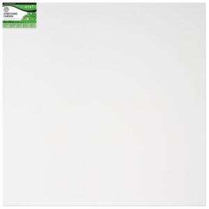 daler rowney simply bastidor entelado 80x120cm imprimacion triple grano medio 100% algodon sin acido 250g color blanco
