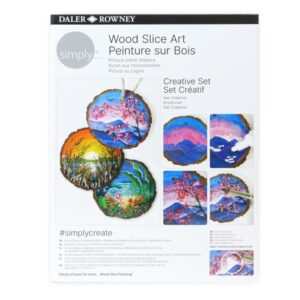 daler rowney simply creative pack de pintura acrilica pintura sobre madera caja de carton colores surtidos