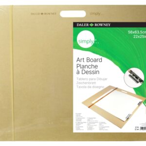 daler rowney simply plancha de madera para dibujar 56x63.5cm color madera claro