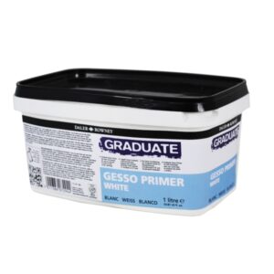 daler rowney graduate gesso imprimacion bote de plastico 1l color blanco