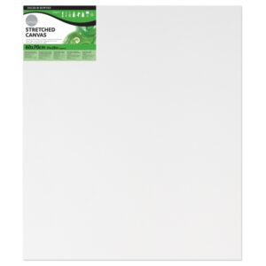 daler rowney simply bastidor entelado 60x70cm imprimacion triple grano medio 100% algodon sin acido 250g color blanco