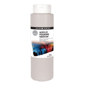 daler rowney simply medium alisado para tecnica pouring bote de plastico 750ml