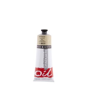daler rowney graduate pintura al oleo tubo de aluminio 220ml color titanio buff