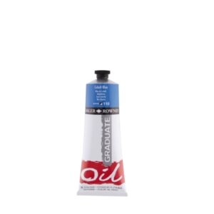 daler rowney graduate pintura al oleo tubo de aluminio 220ml color azul cobalto