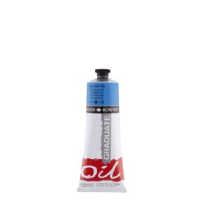 daler rowney graduate pintura al oleo tubo de aluminio 220ml color azul ceruleo