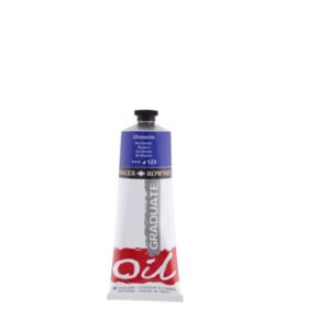 daler rowney graduate pintura al oleo tubo de aluminio 220ml color azul ultramarino