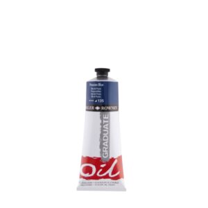 daler rowney graduate pintura al oleo tubo de aluminio 220ml color azul de prusia