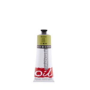 daler rowney graduate pintura al oleo tubo de aluminio 220ml color verde oliva