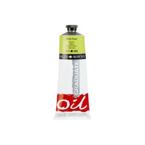 daler rowney graduate pintura al oleo tubo de aluminio 220ml color amarillo verde