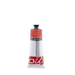 daler rowney graduate pintura al oleo tubo de aluminio 220ml color rojo de cadmio