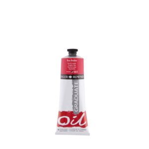 daler rowney graduate pintura al oleo tubo de aluminio 220ml color rosa madder