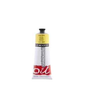 daler rowney graduate pintura al oleo tubo de aluminio 220ml color amarillo limon