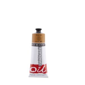 daler rowney graduate pintura al oleo tubo de aluminio 220ml color ocre amarillo