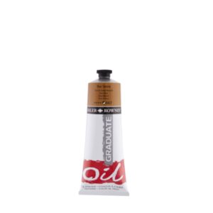 daler rowney graduate pintura al oleo tubo de aluminio 220ml color siena natural