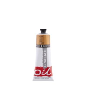 daler rowney graduate pintura al oleo tubo de aluminio 220ml color oro rico