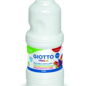 giotto vinilik cola vinilica 1kg fuerte botella de plastico color blanco