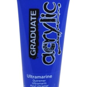 daler rowney graduate pintura acrilica tubo de plastico 120ml color azul ultramarino