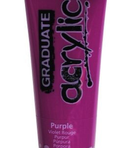 daler rowney graduate pintura acrilica tubo de plastico 120ml color lila